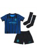 Inter Milan Alessandro Bastoni #95 Babytruitje Thuis tenue Kind 2025-26 Korte Mouw (+ Korte broeken)